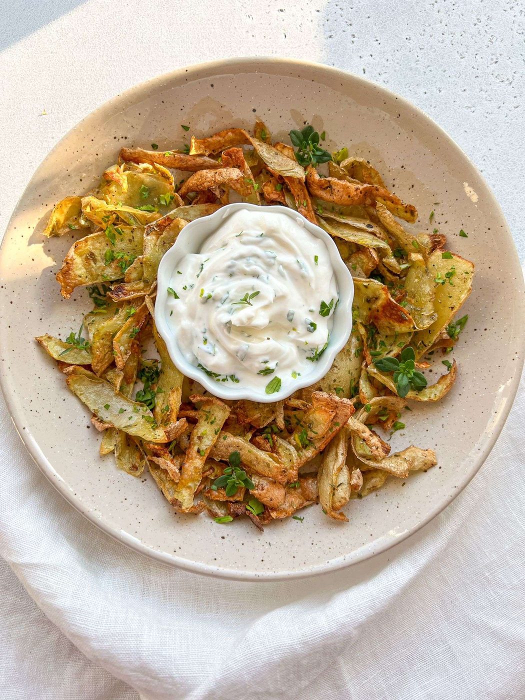 Air Fryer Potato Skins