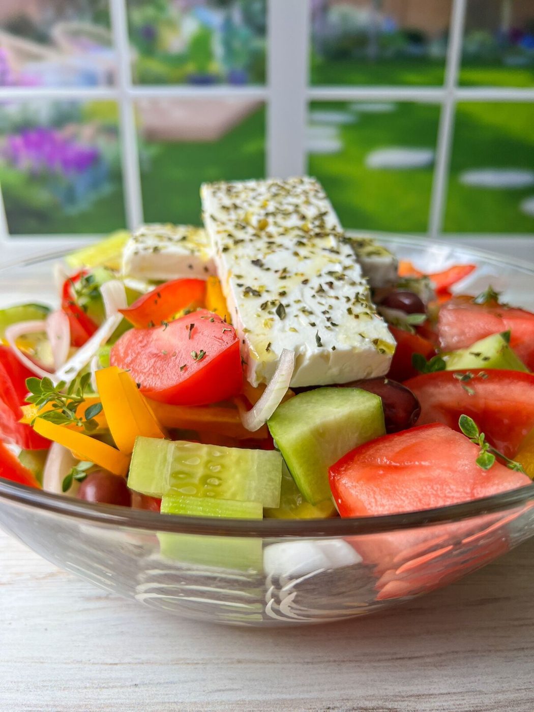 Authentic Greek Salad 