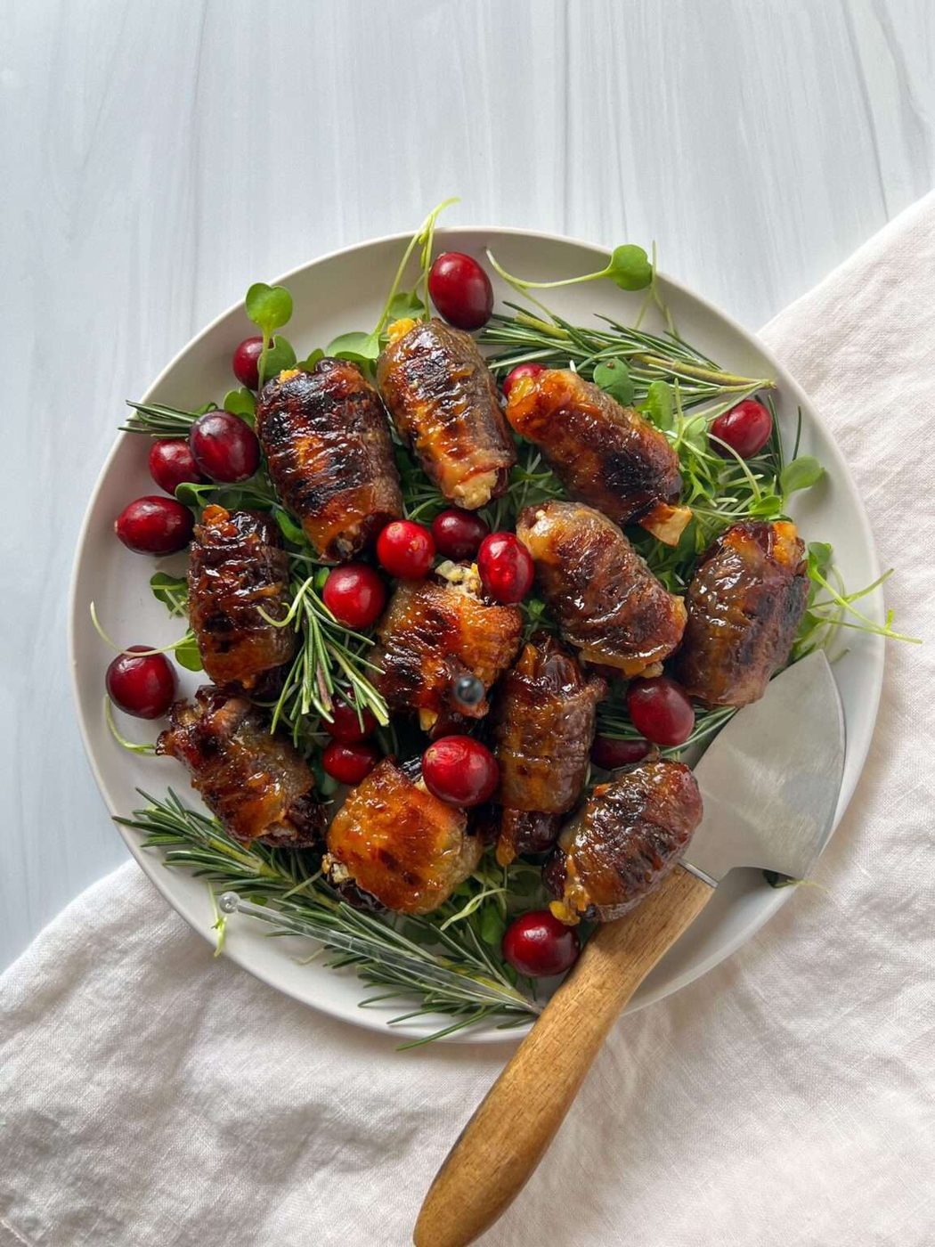 Bacon Wrapped Dates