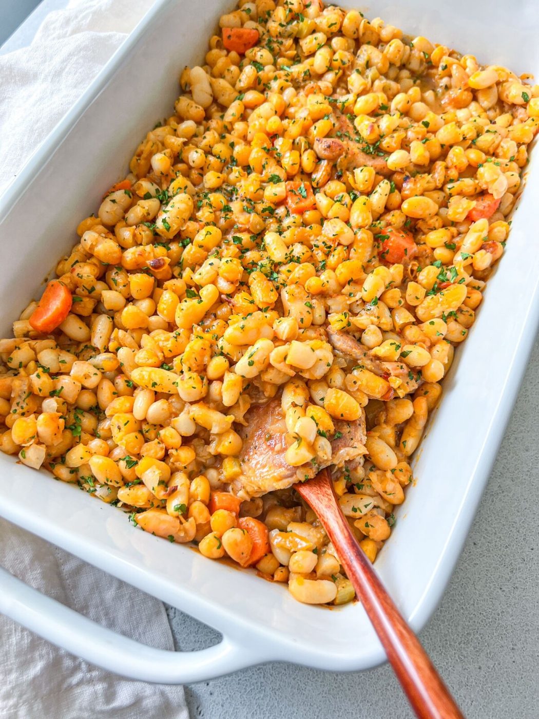 Baked Beans & Pork Chops