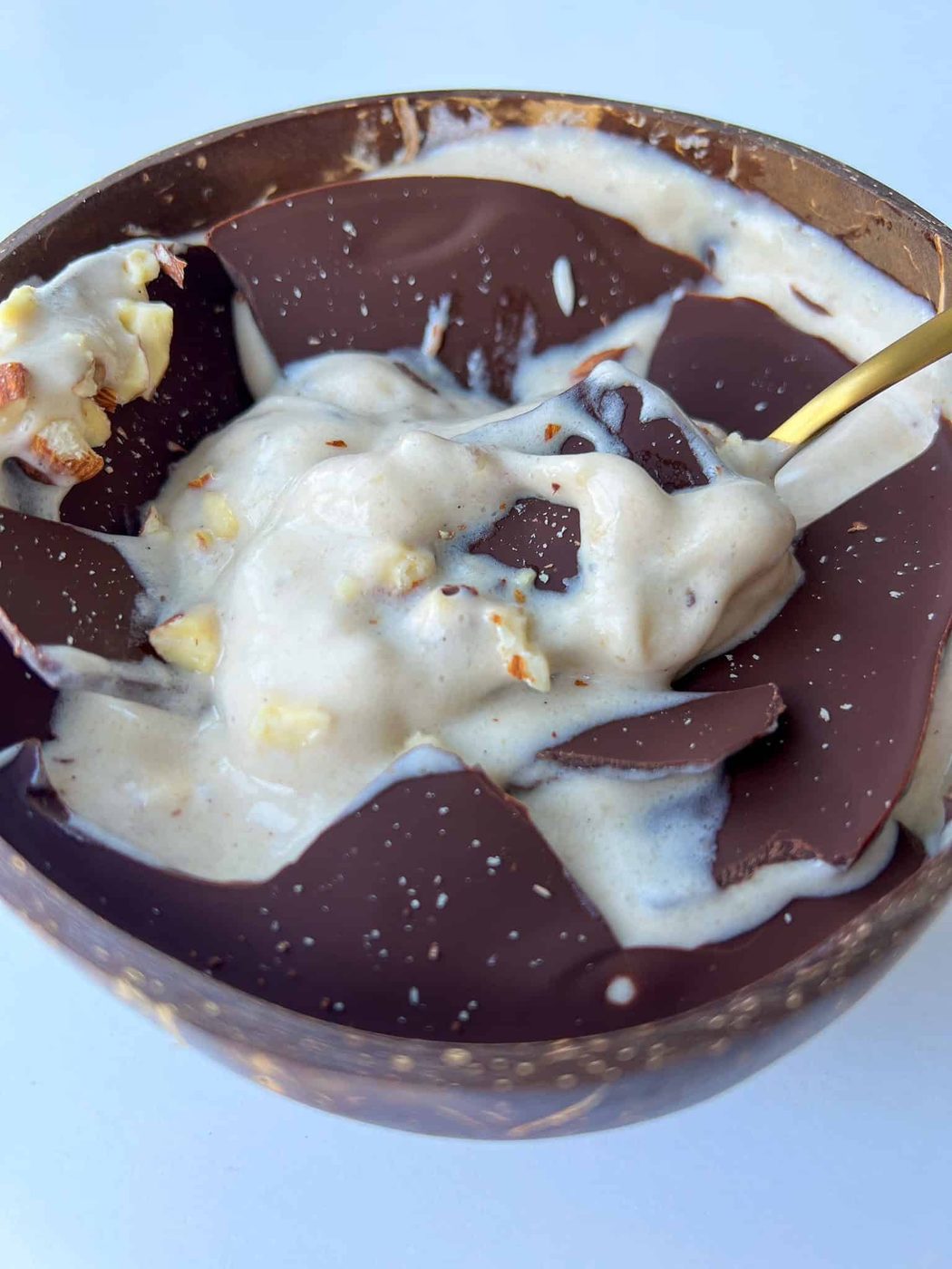 Banana Ice Cream and Magic Shell