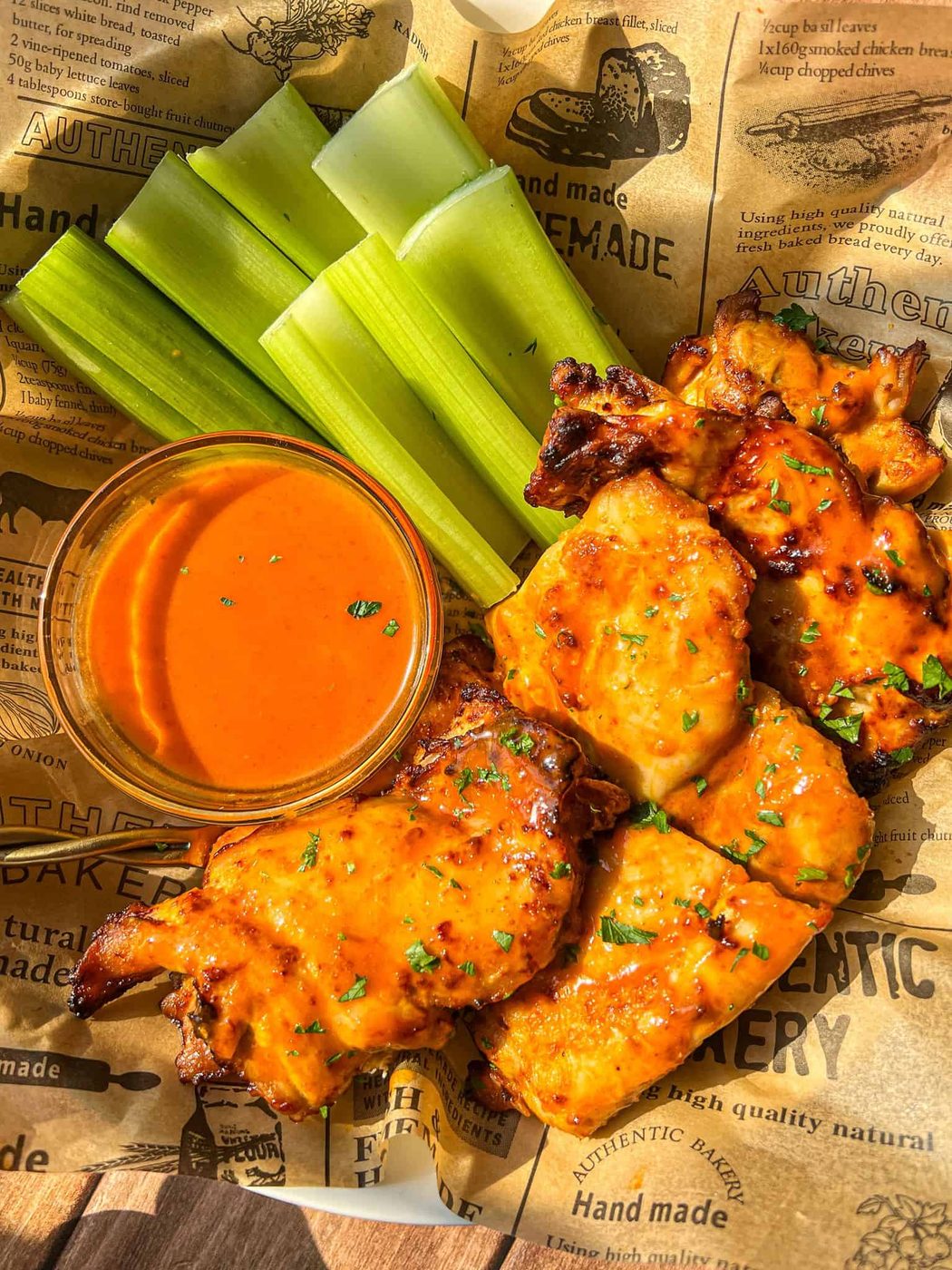Buffalo Chicken Thighs
