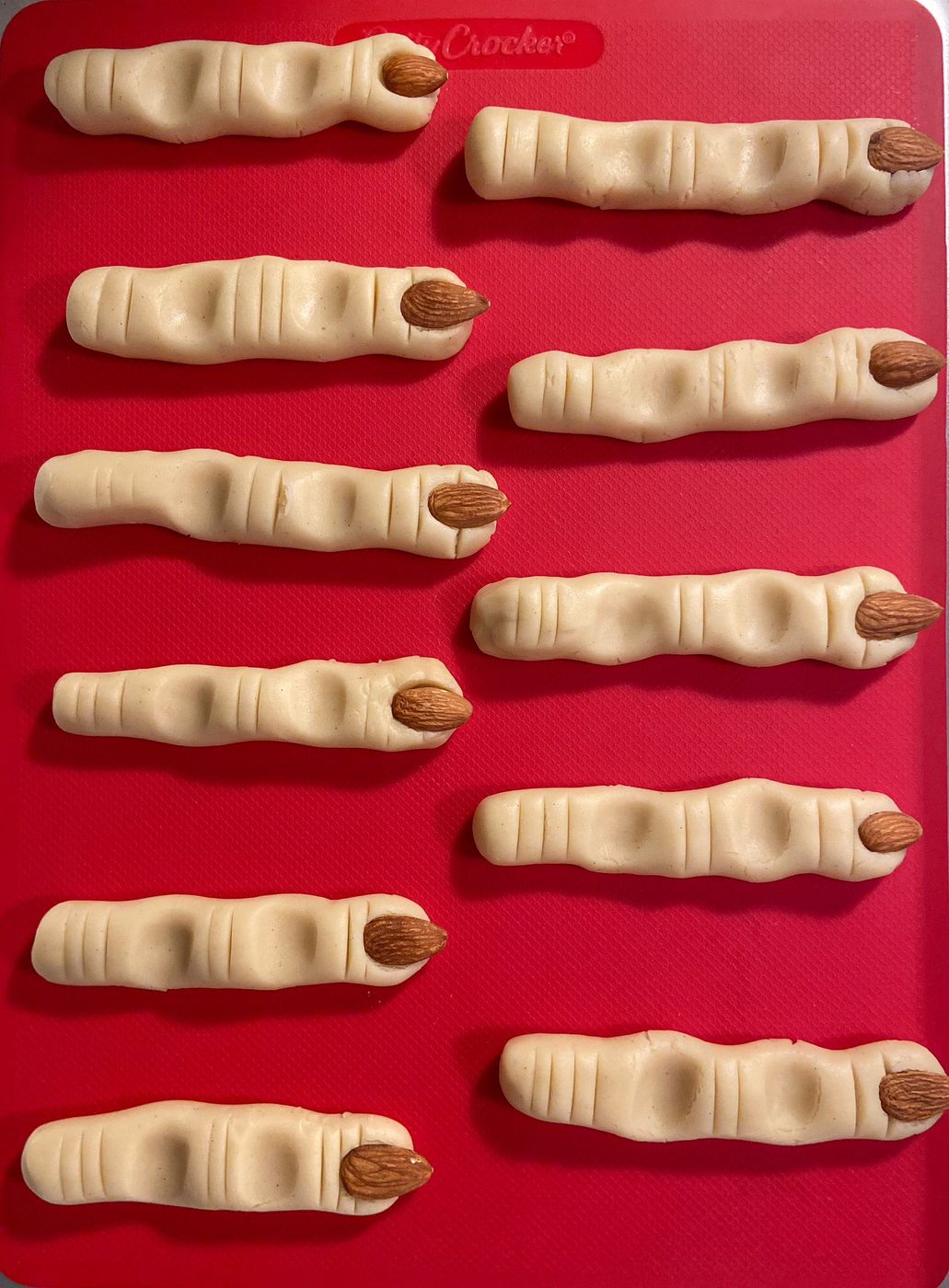 Witch Finger Cookies