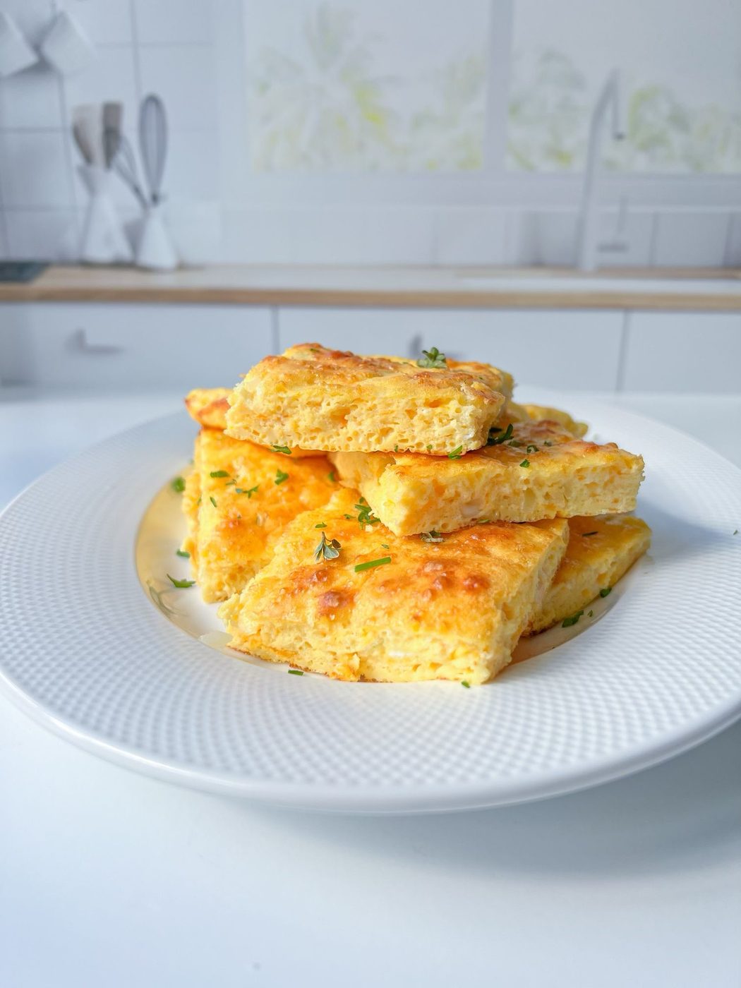 Cheddar Egg Bake
