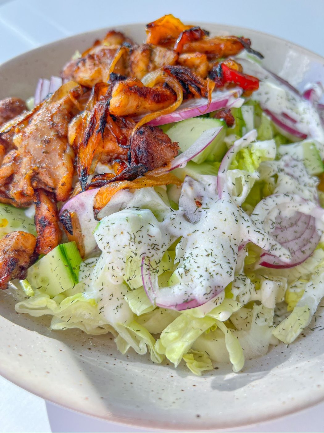 Chicken Fajita Salad