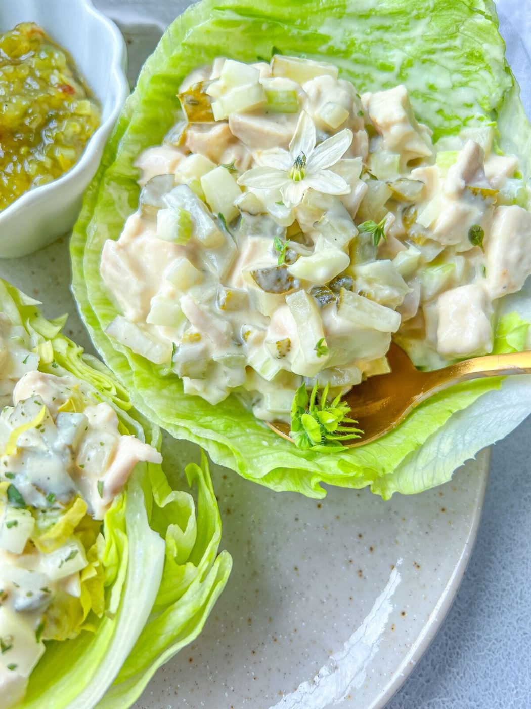 Chicken Lettuce Cups