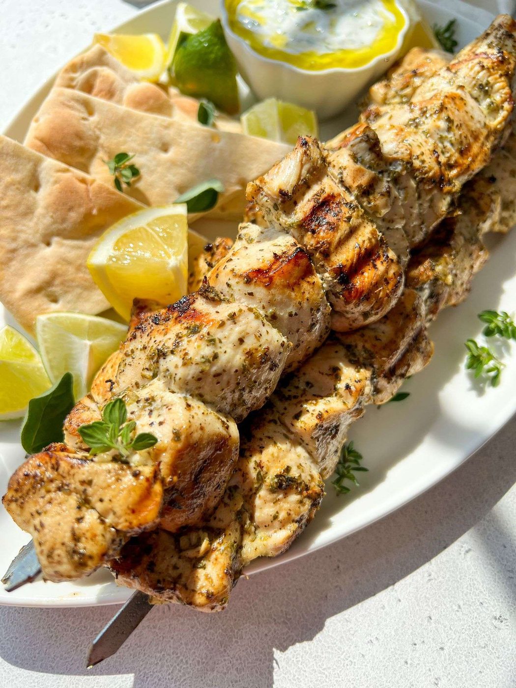 Chicken Souvlaki Skewers