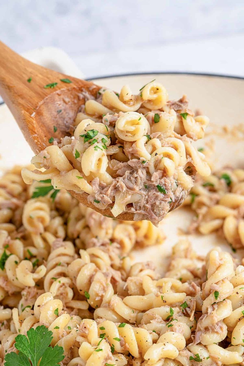 Creamy Tuna Pasta