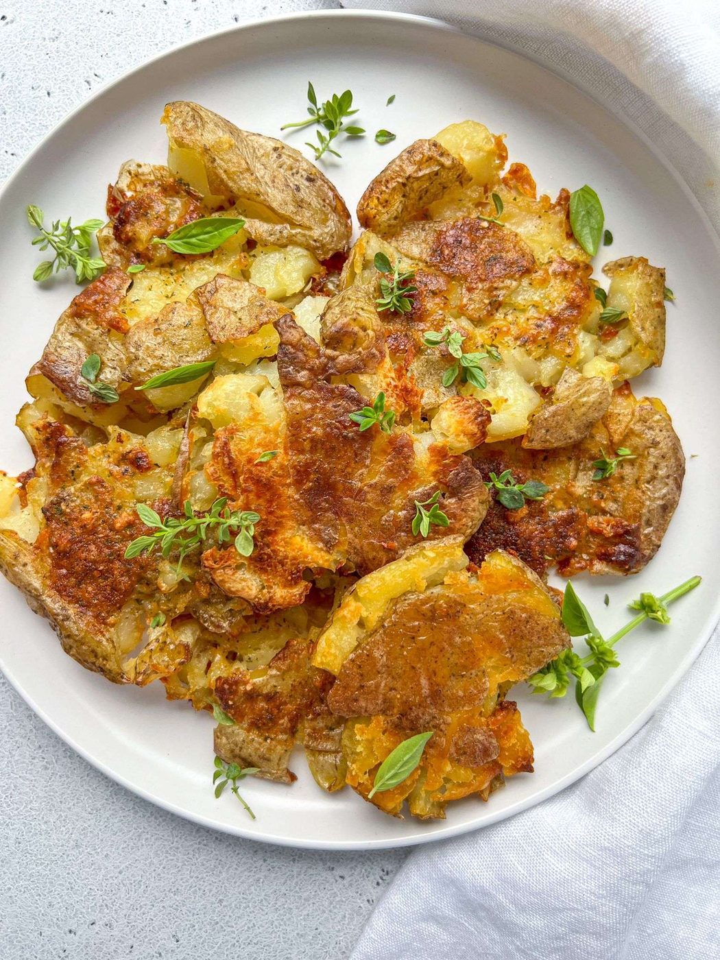 Crispy Smashed Potatoes