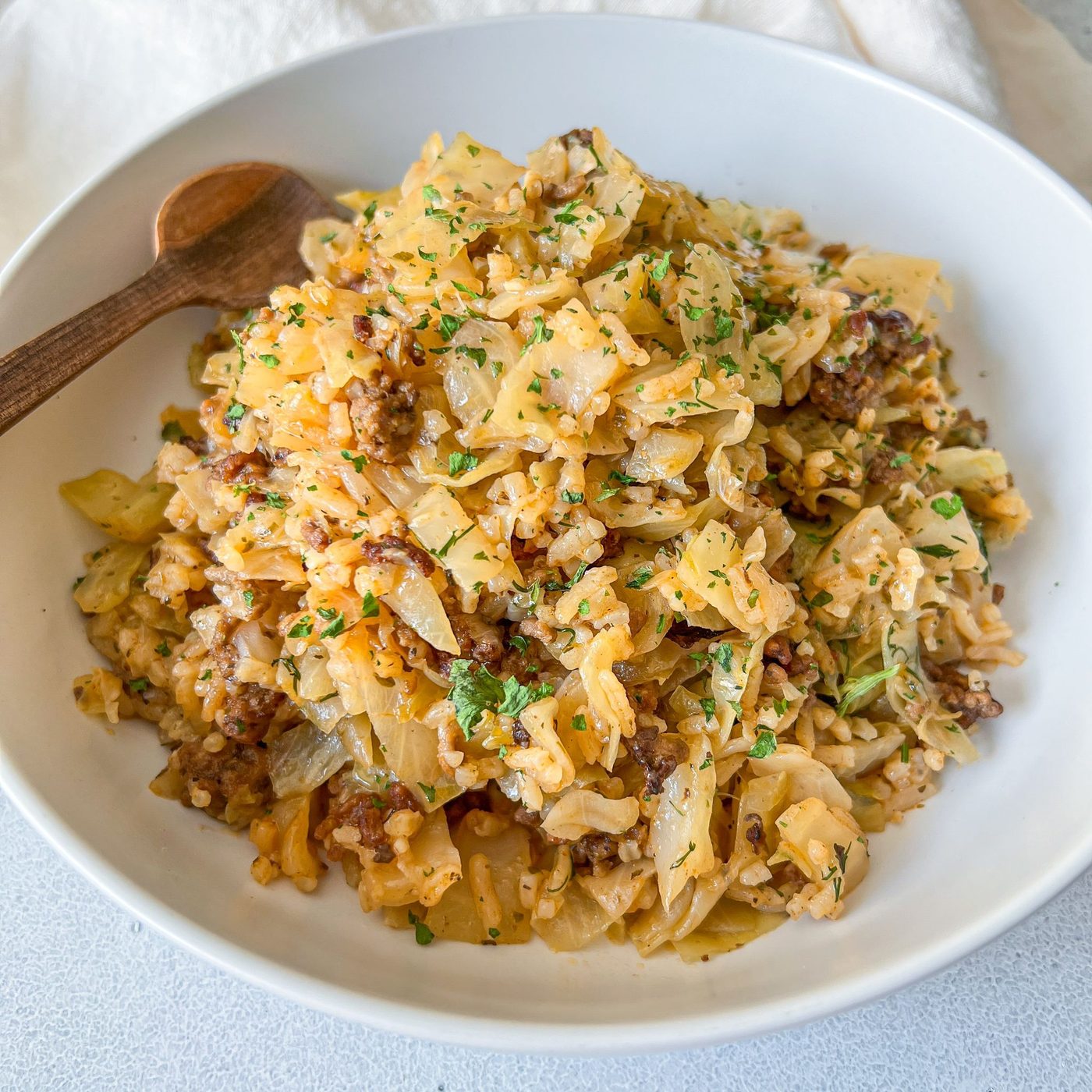 Deconstructed Cabbage Rolls