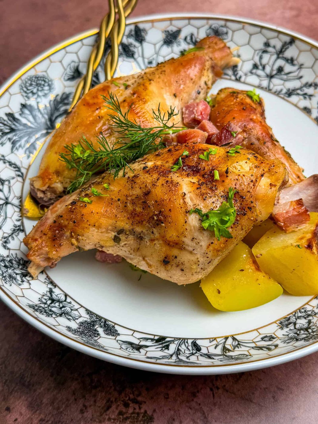 Baked Rabbit