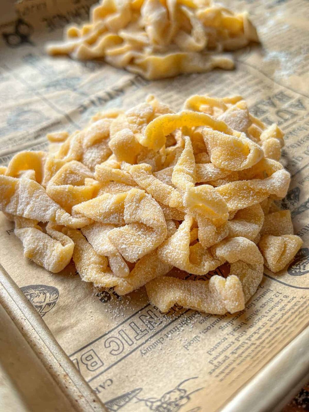 Homemade Pasta, no Machine Method