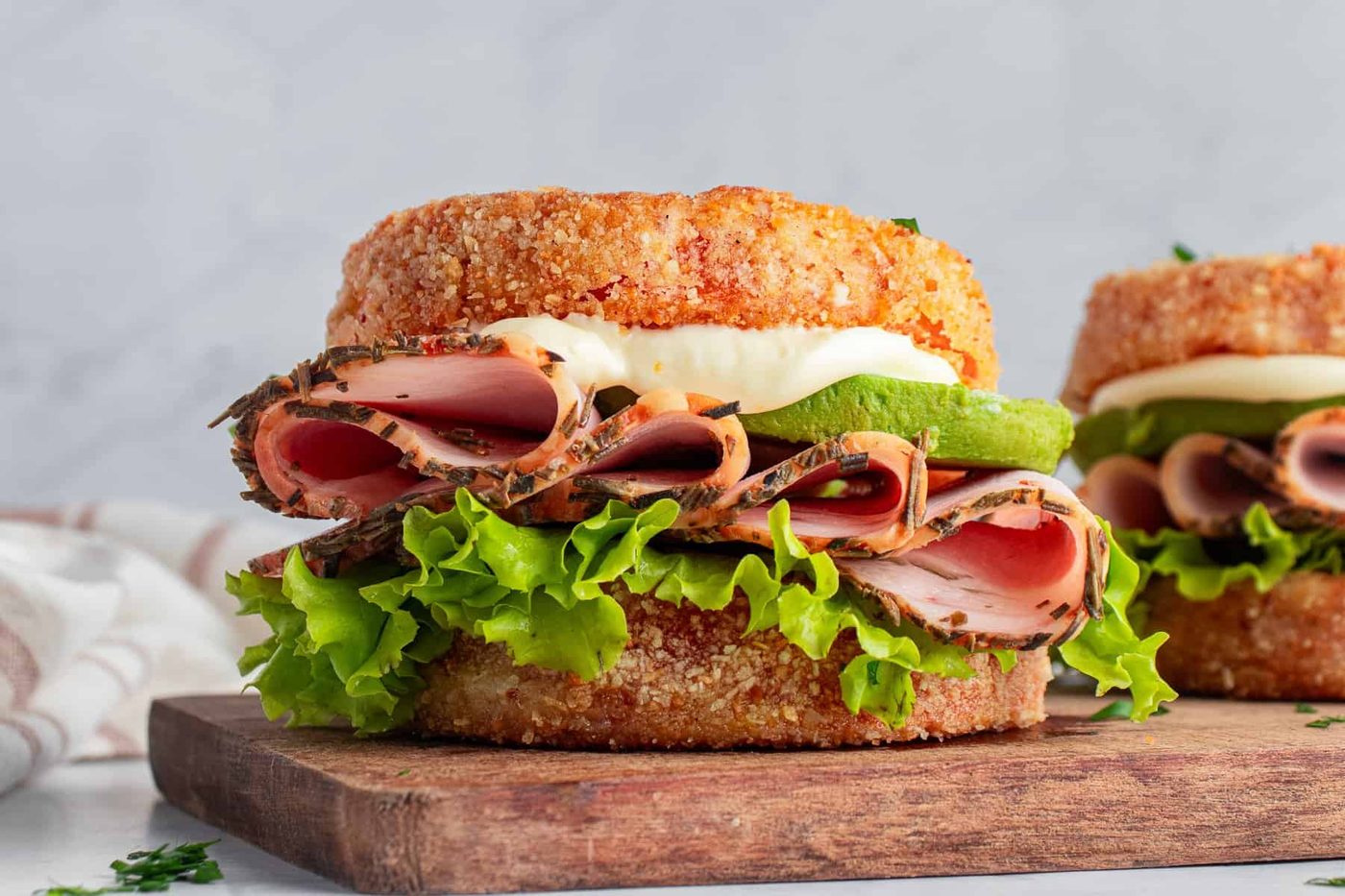 Fried Tomato Sandwich, no Bread