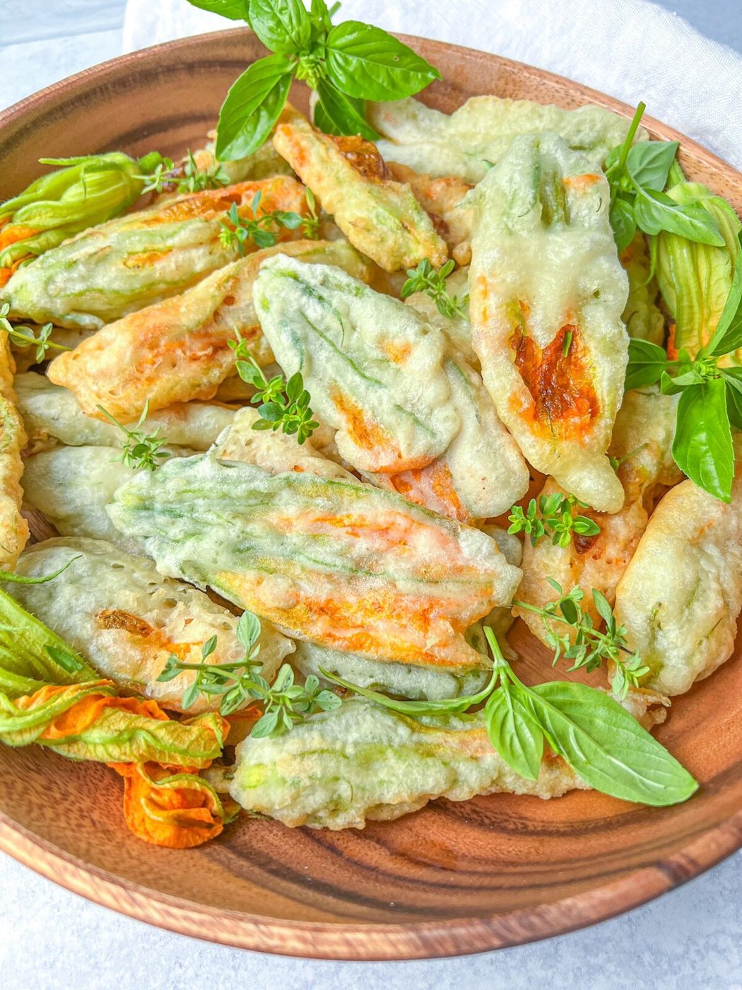 Fried Zucchini Flowers