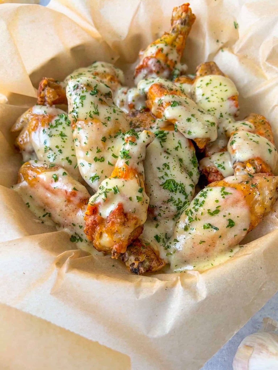 Garlic Parmesan Wings