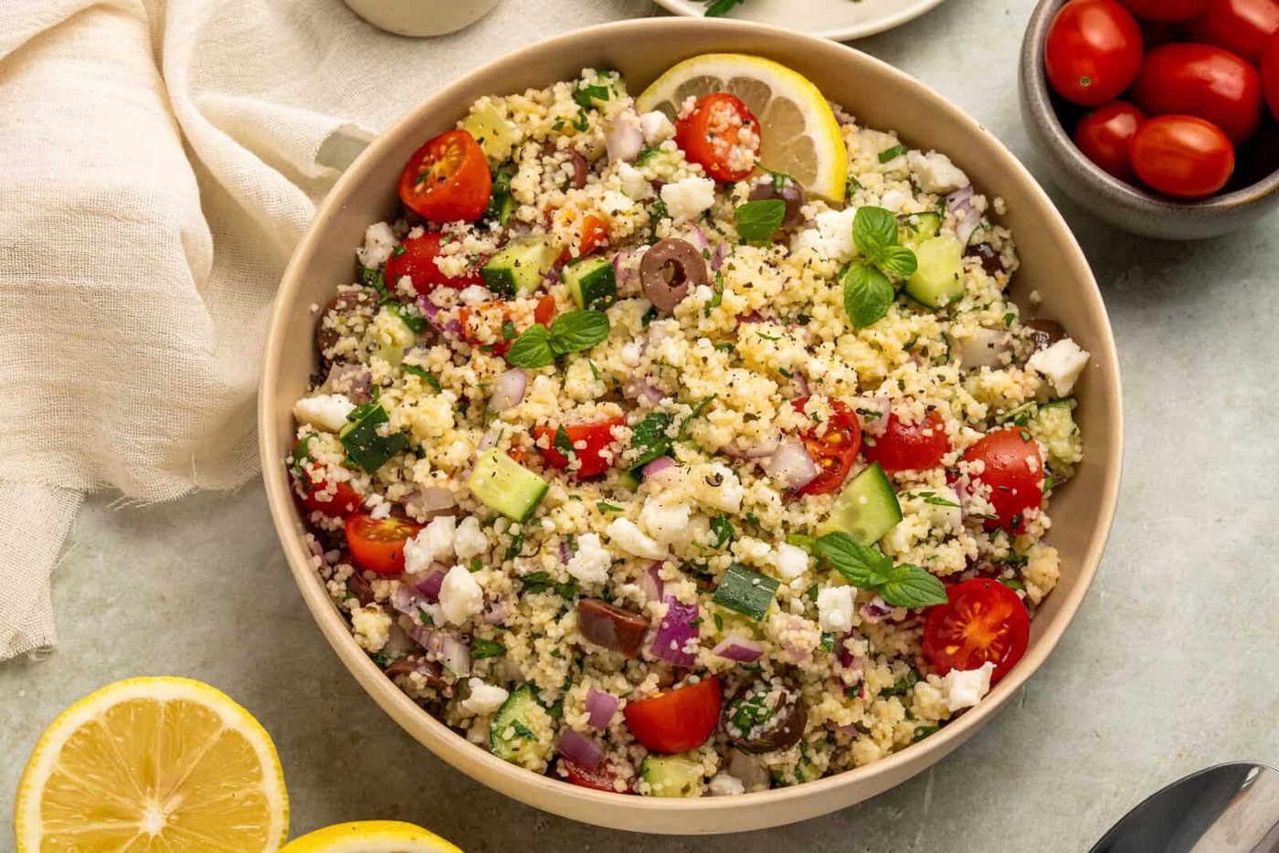 Greek Couscous Salad 