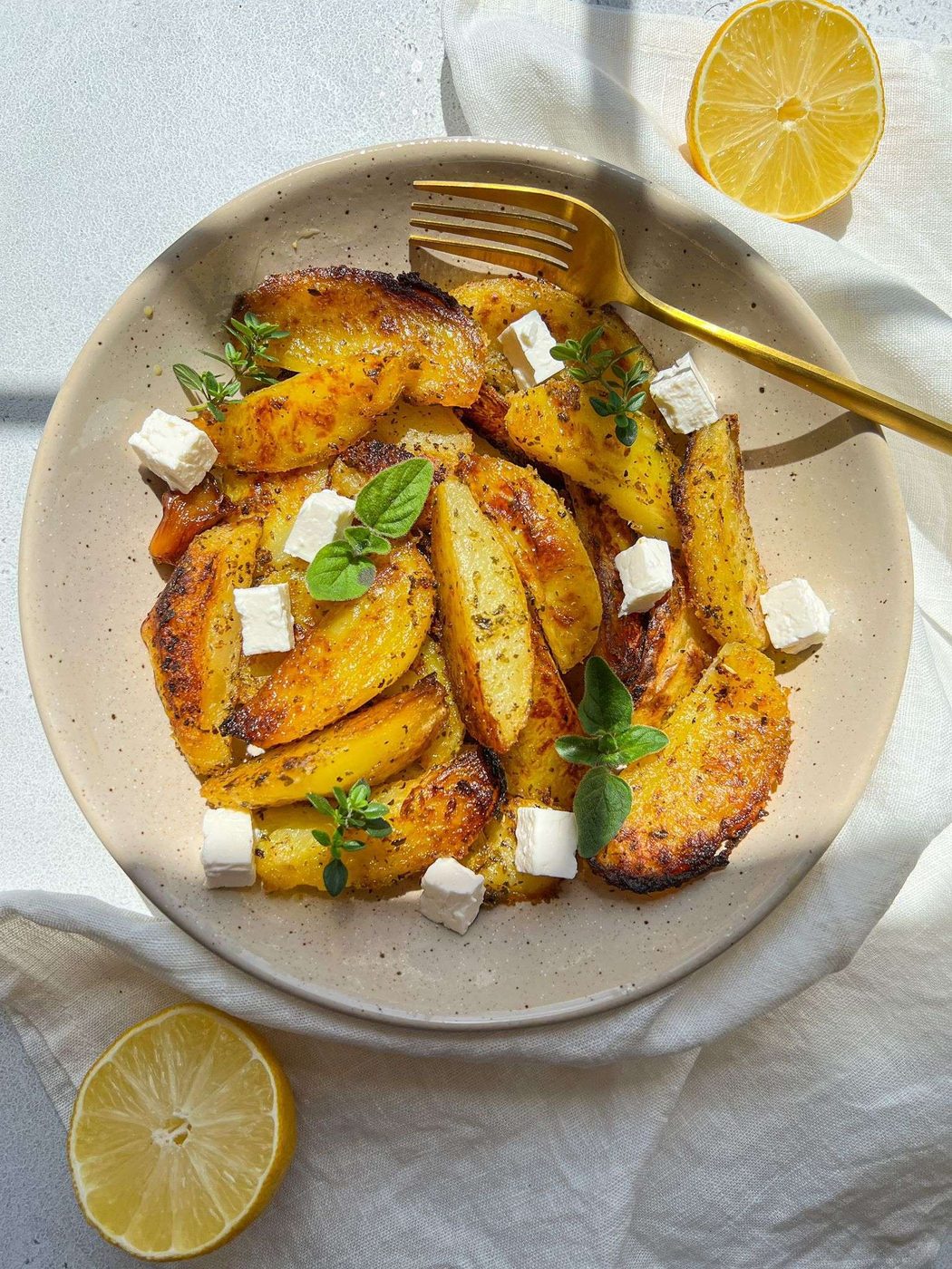 Greek Lemon Potatoes
