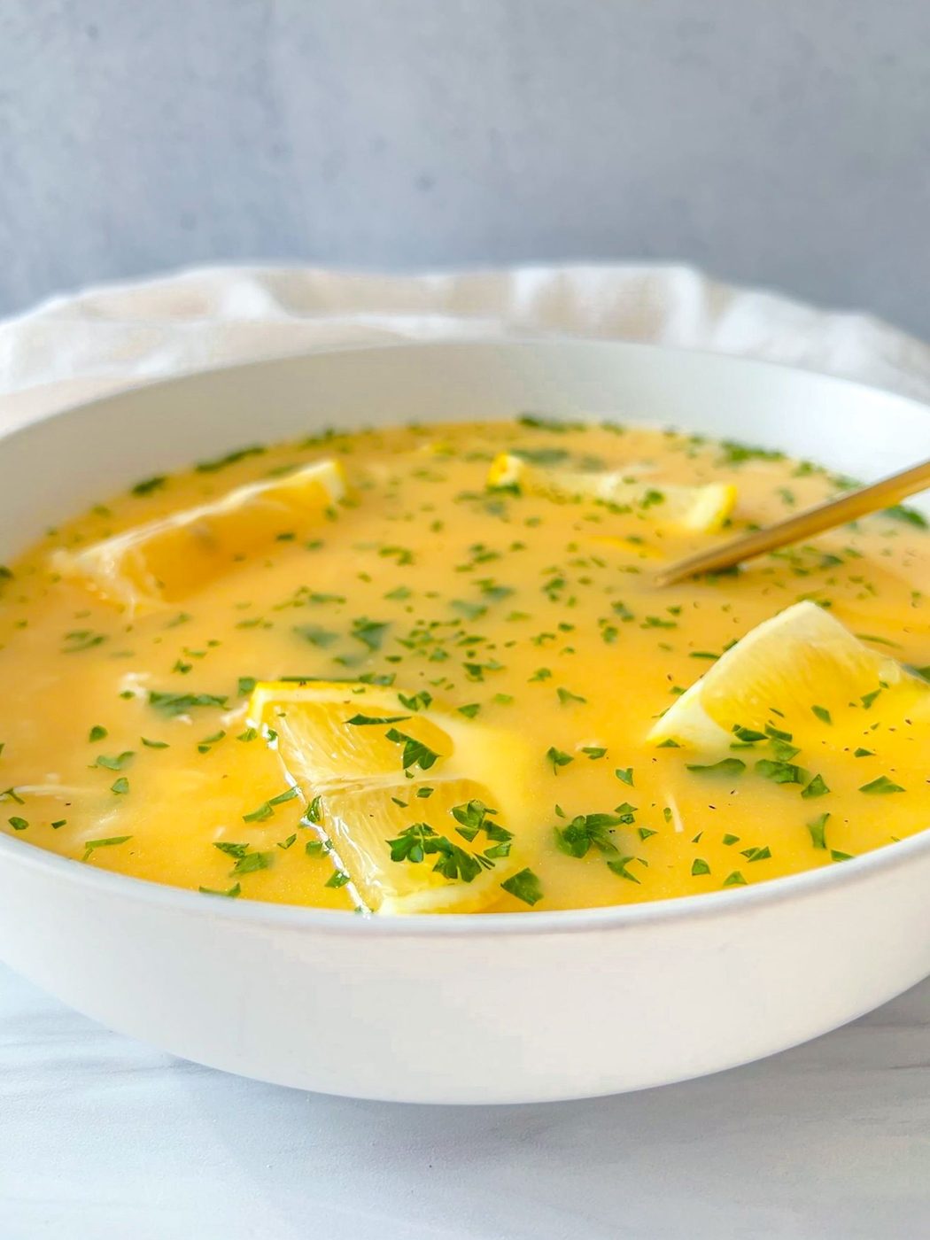 Greek Lemon Soup