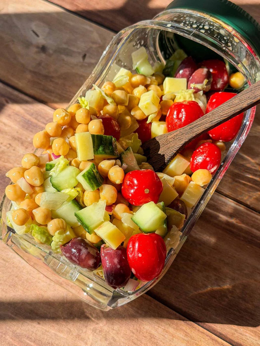 Greek Salad Jar