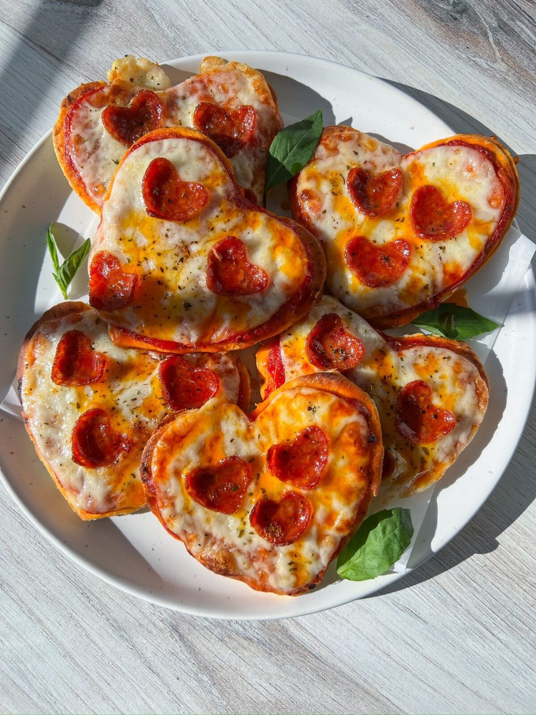 Heart Shaped Pizza