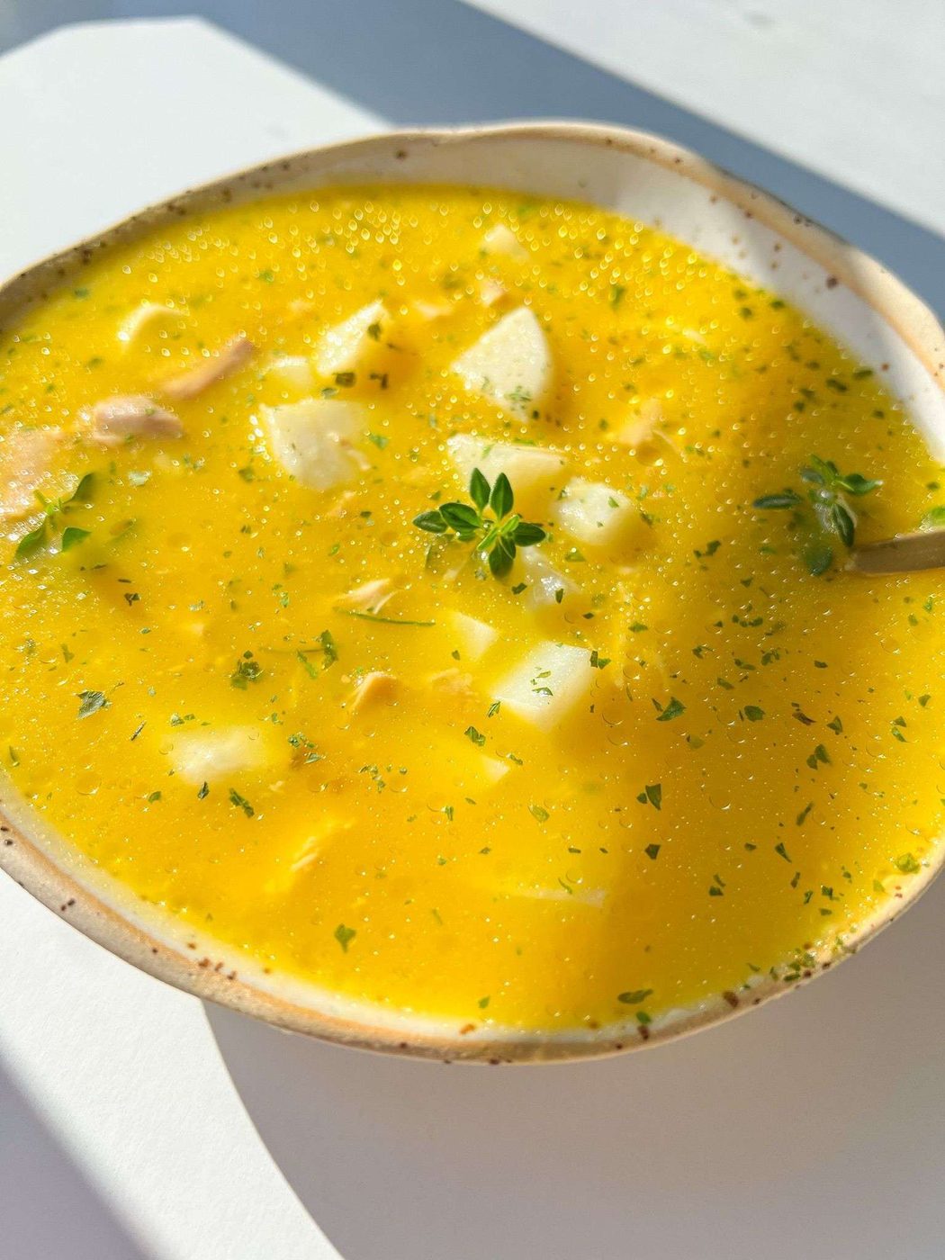 Hidden Veggie Chicken Soup