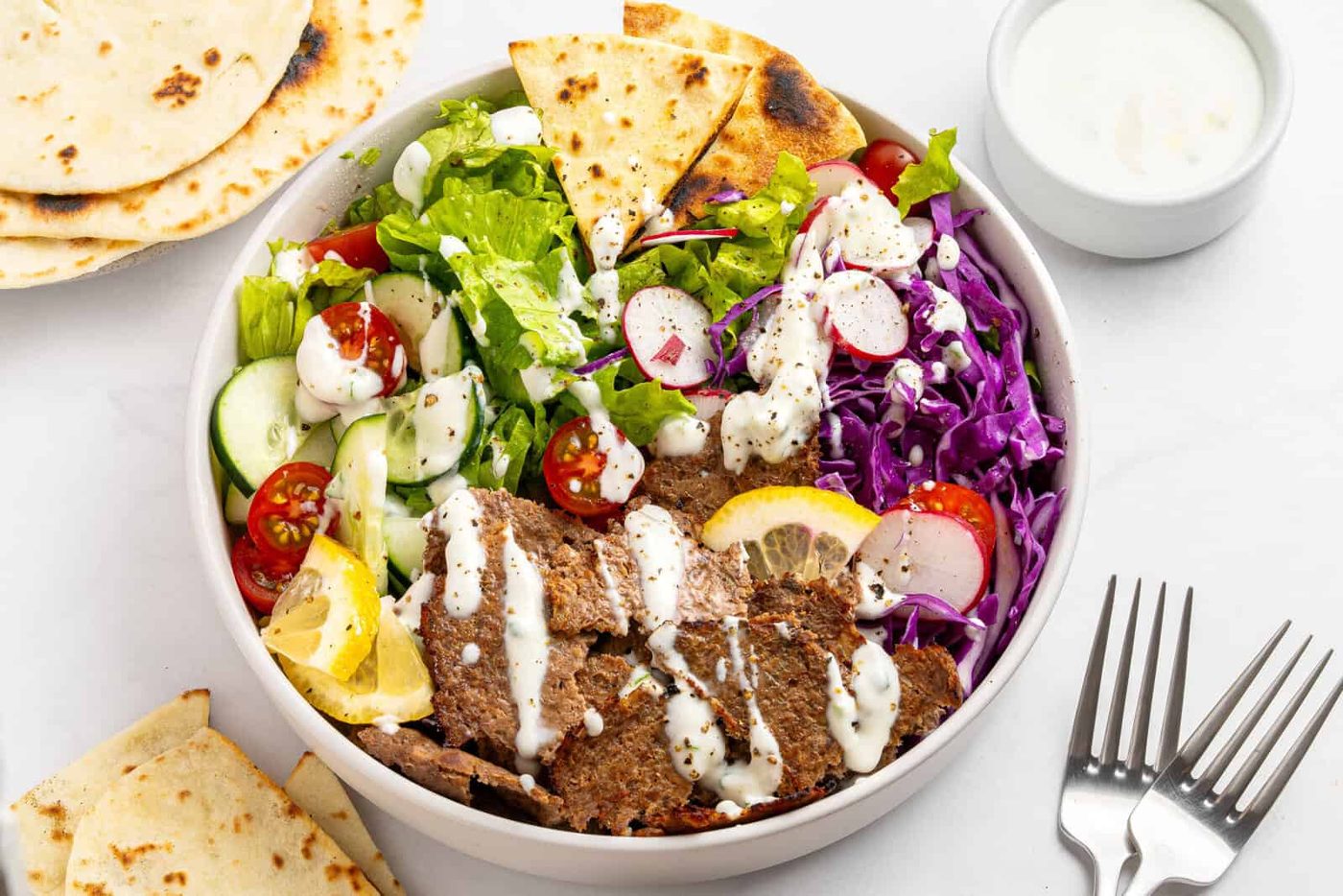 Homemade Doner Kebab
