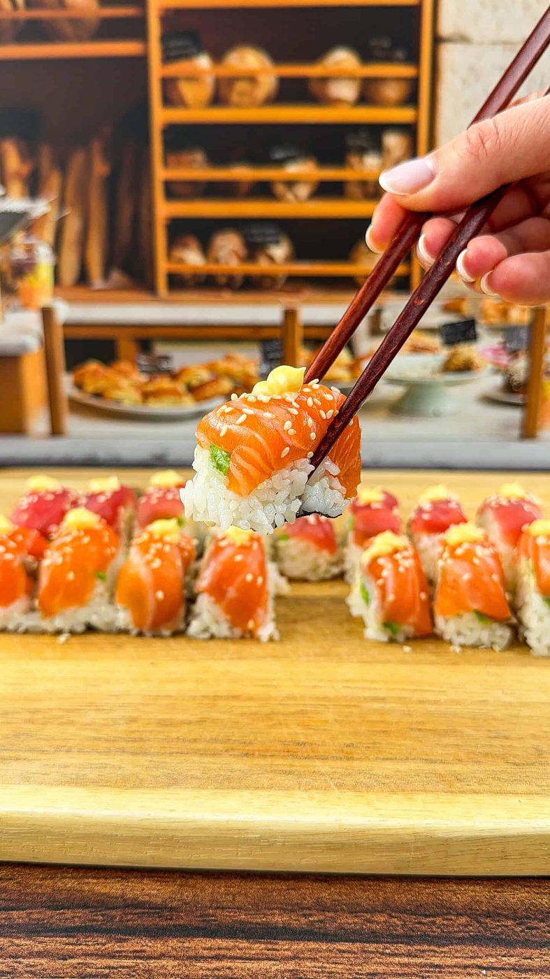 Ice Cube Tray Sushi