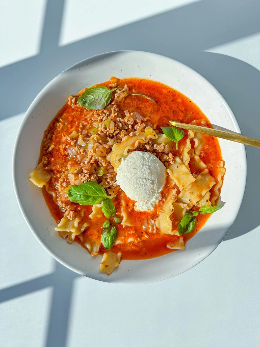 Lasagna Soup