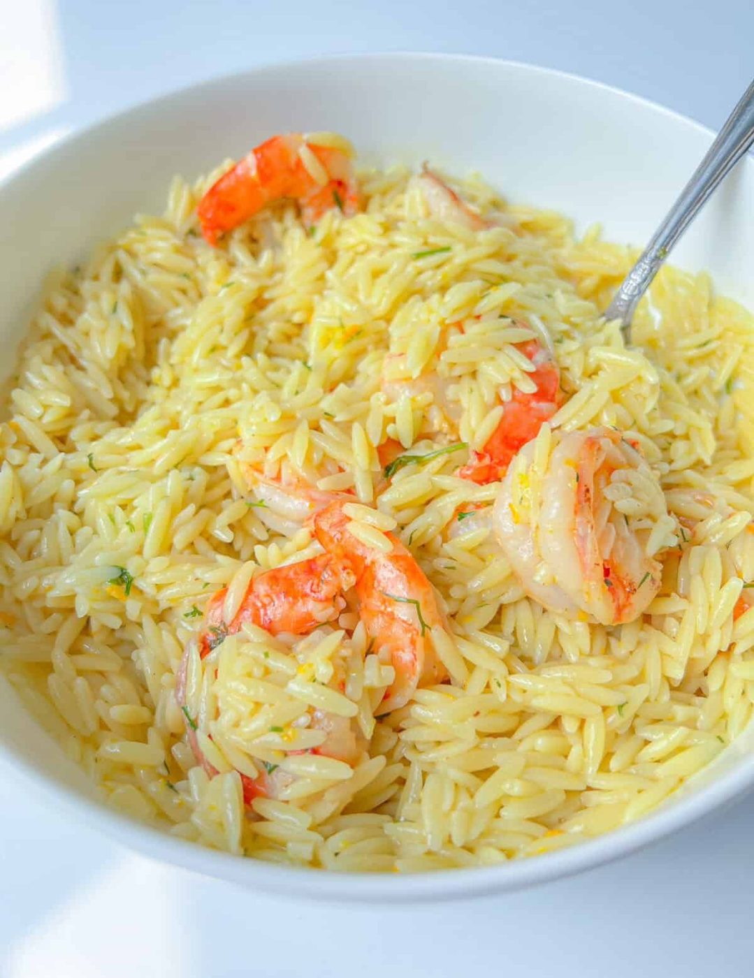 Lemon Feta Orzo