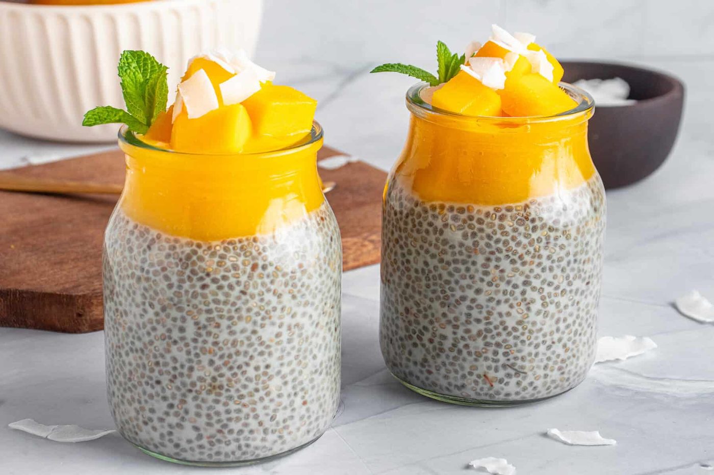 Mango Chia Pudding