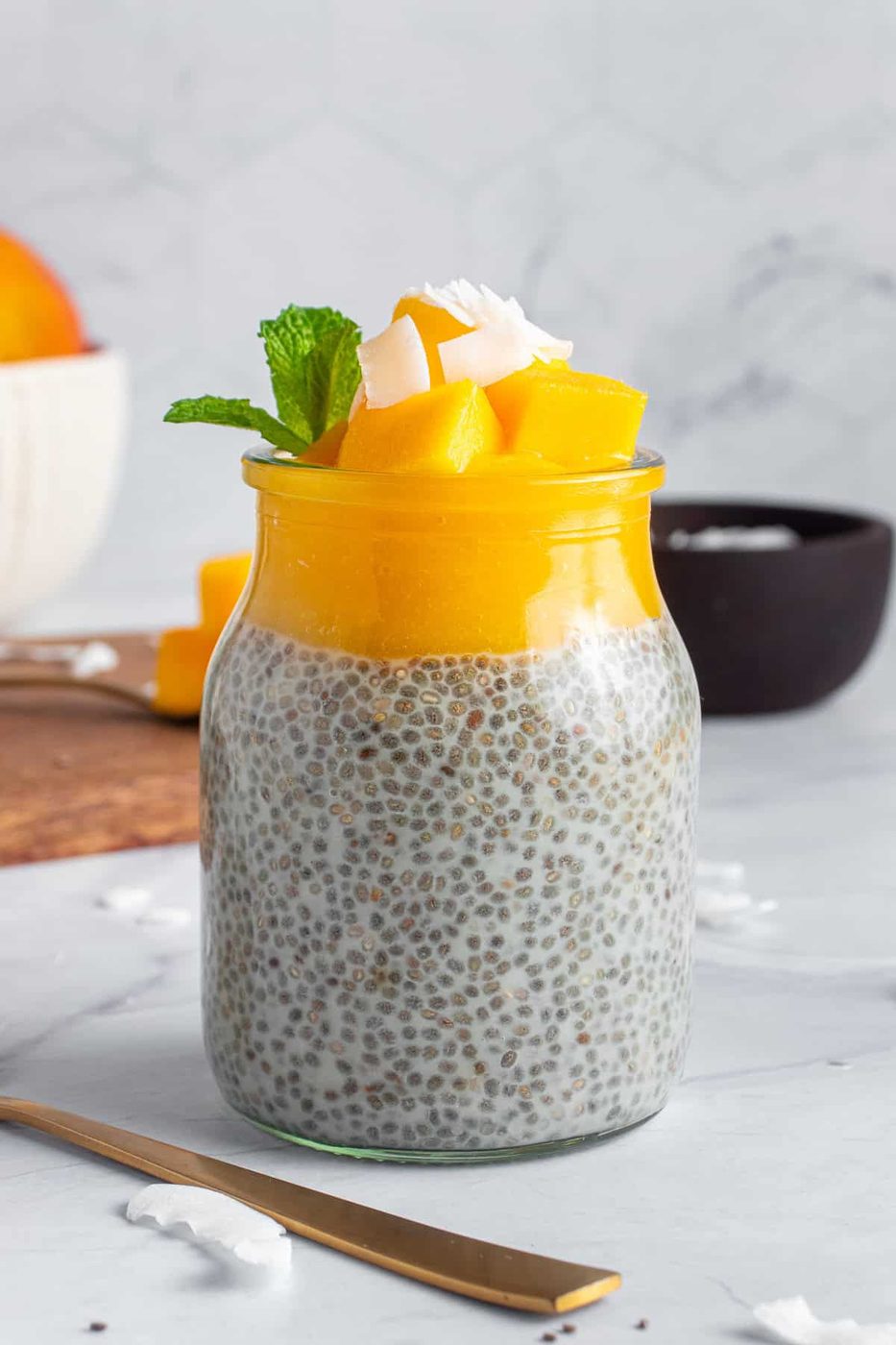Mango Chia Pudding