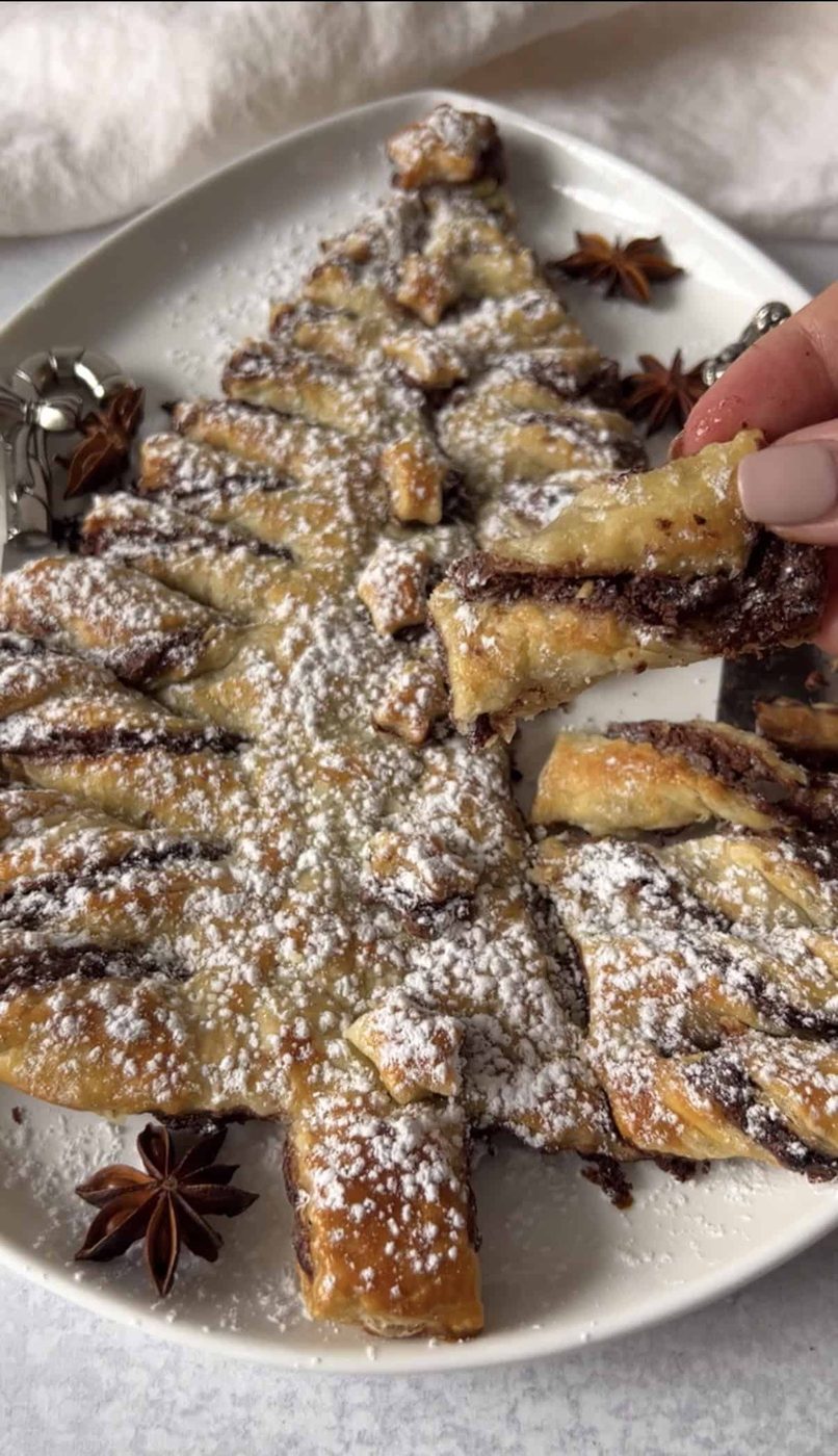 Puff Pastry Christmas Tree