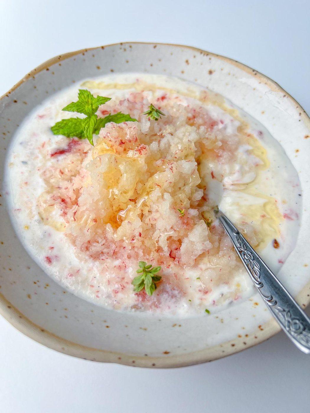 Peaches and Cream Dessert
