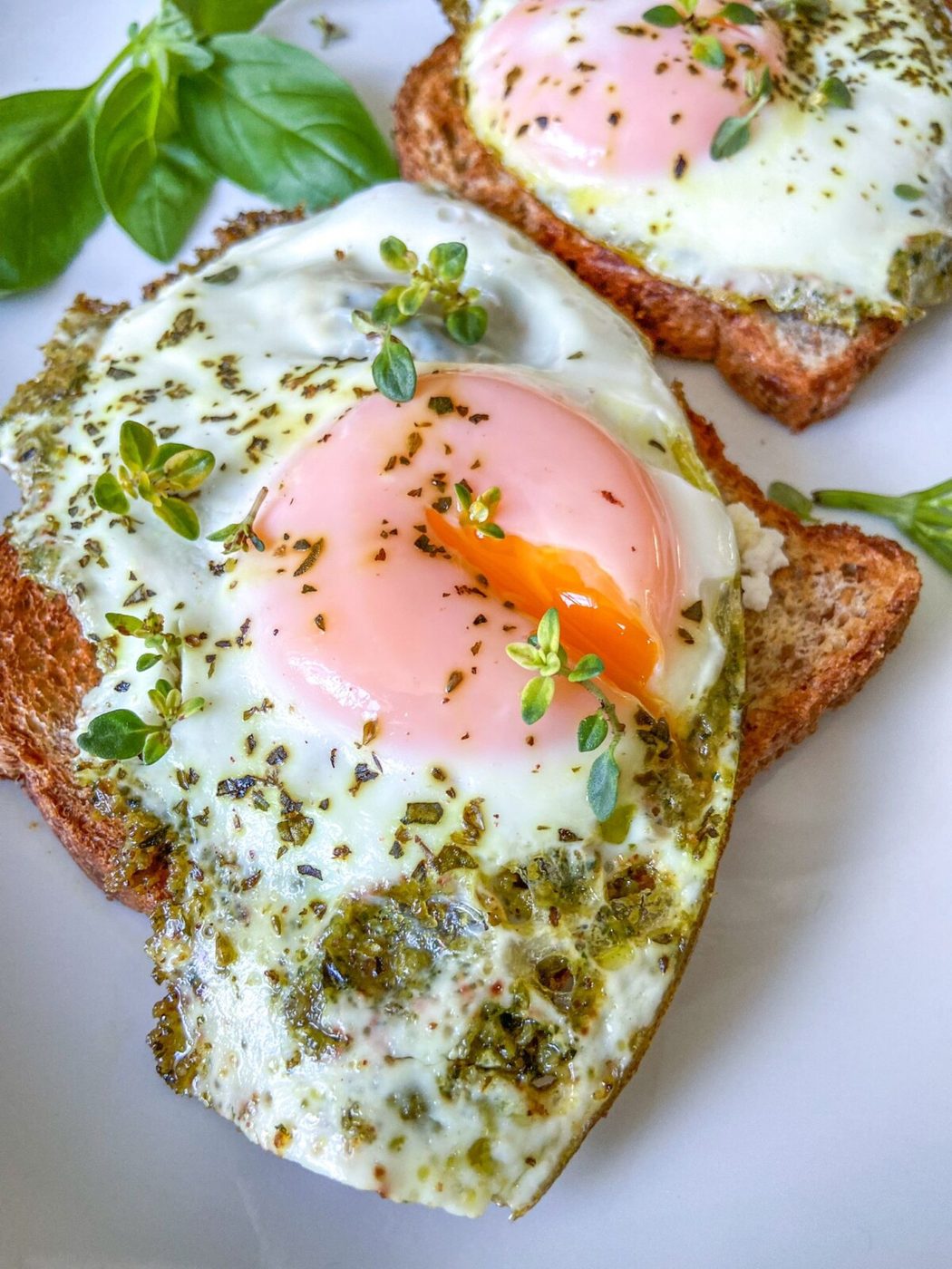 Pesto Eggs