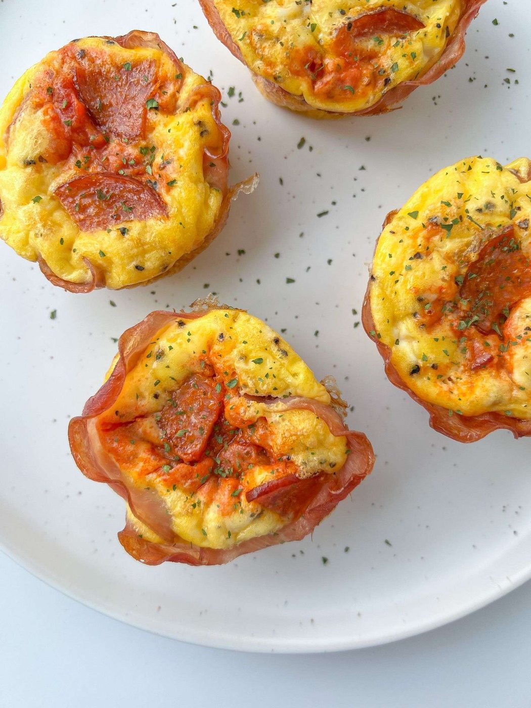 Pizza Egg Muffins