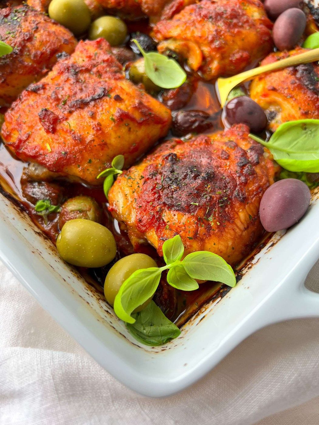 Pizza Sauce Baked Chicken