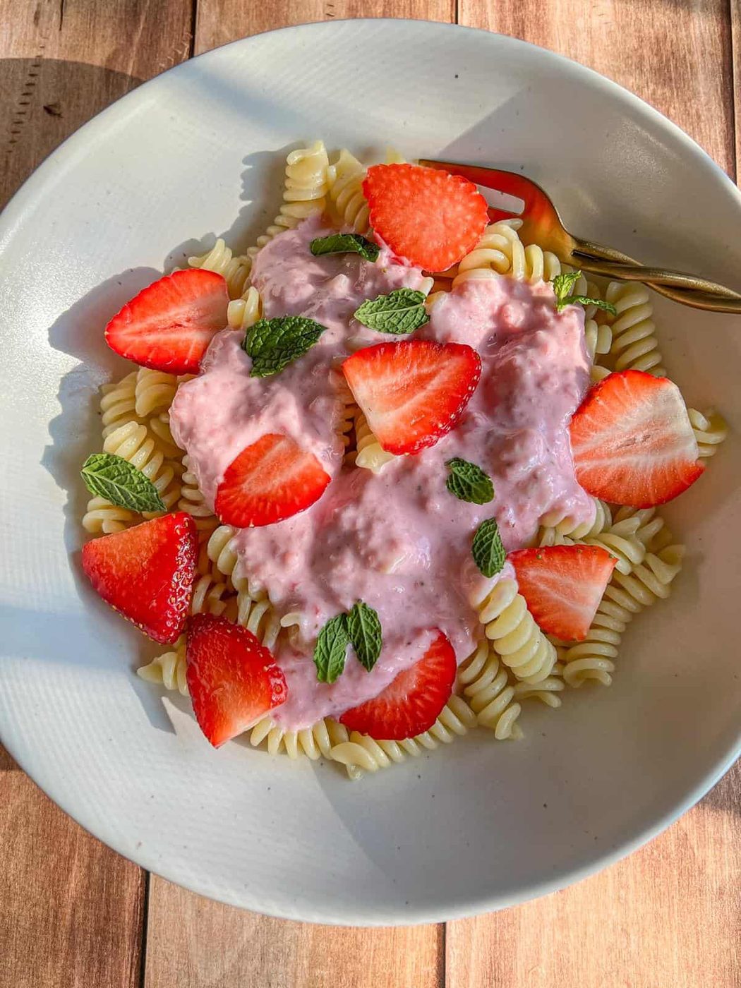Polish Strawberry Pasta