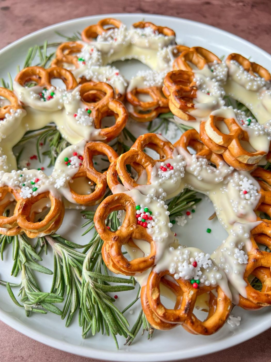 Pretzel Wreath 