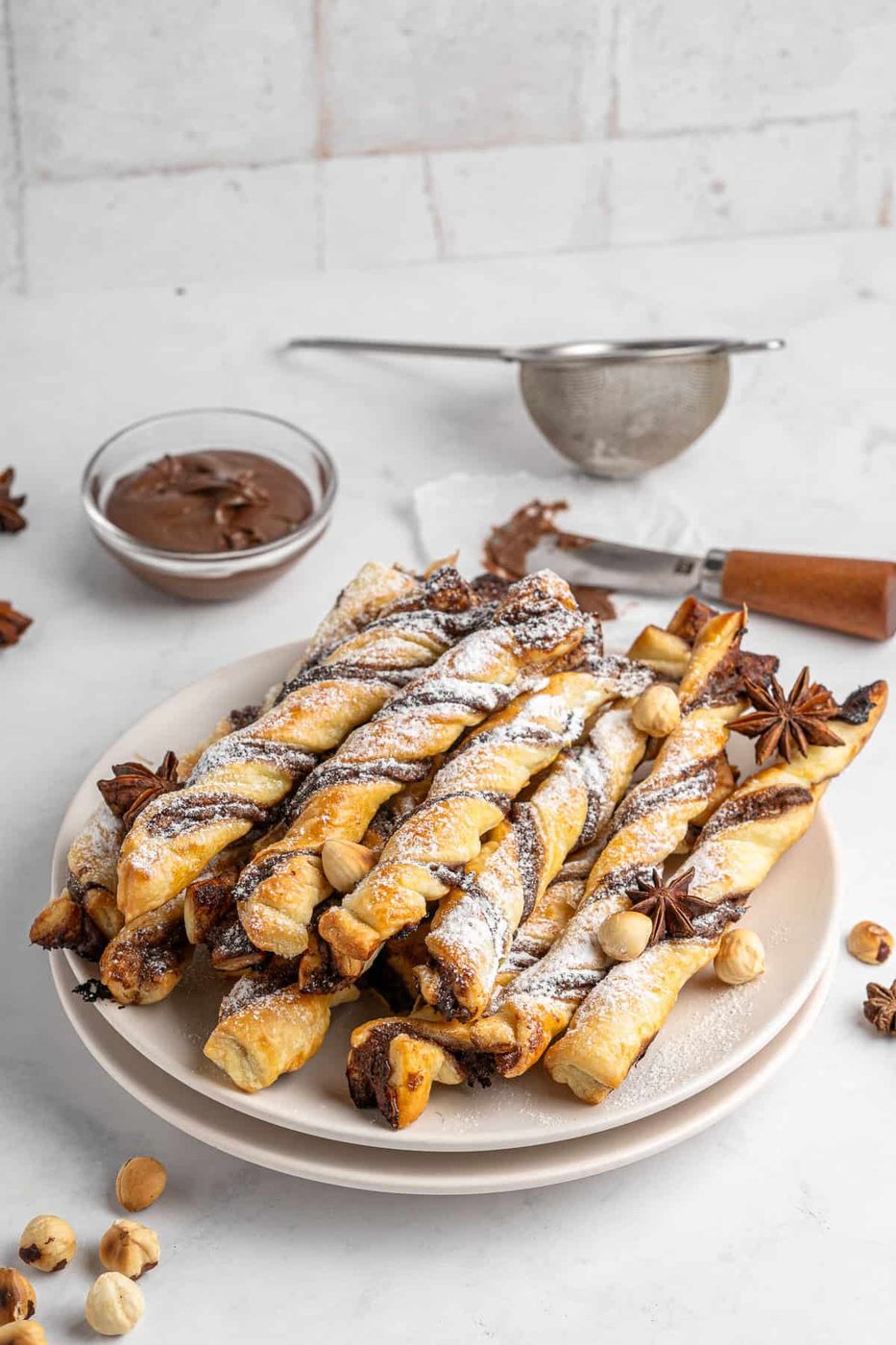 Puff Pastry Nutella Twists