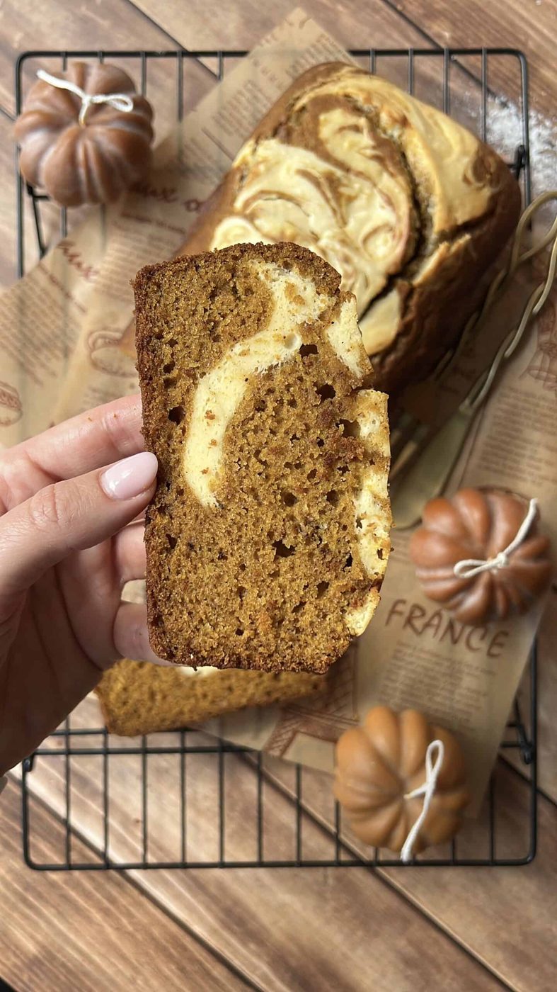 Pumpkin Bread, plus Cream Cheese Filling