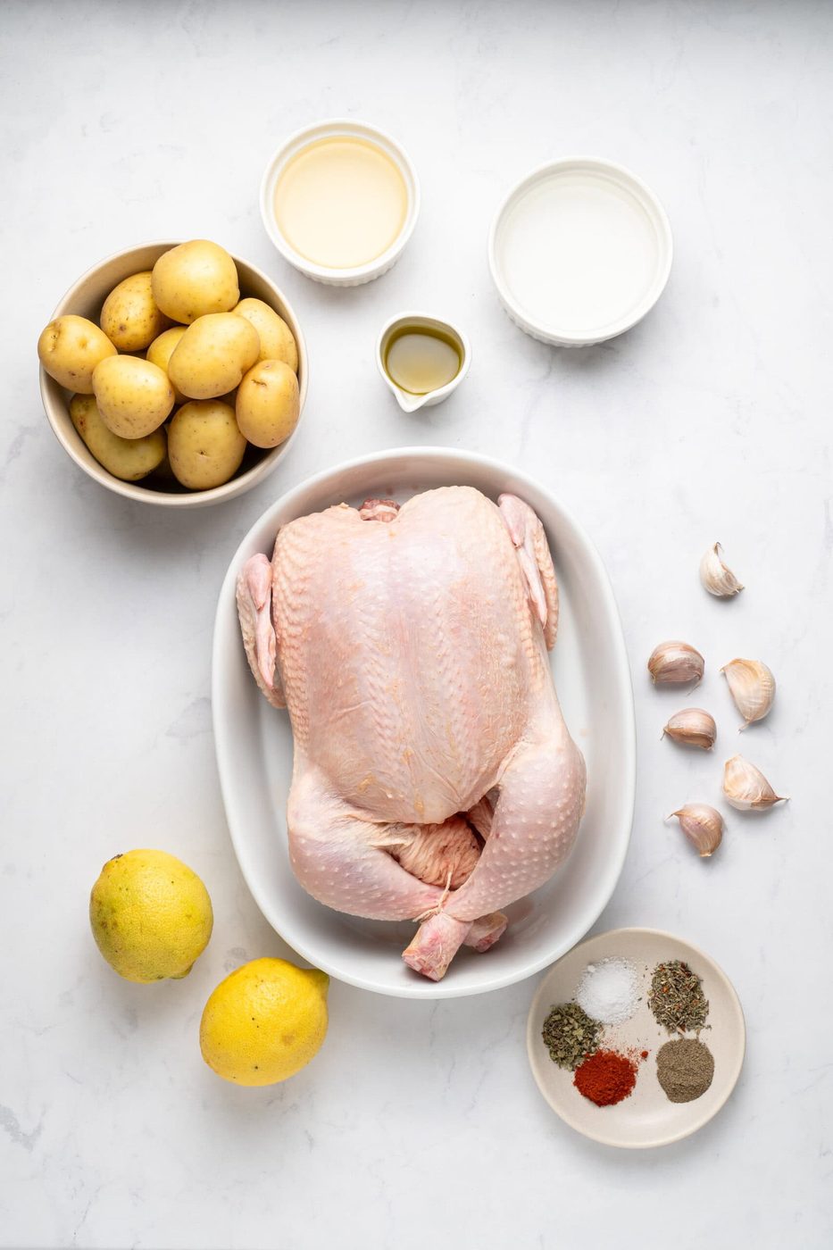 Roasted Chicken & Potatoes