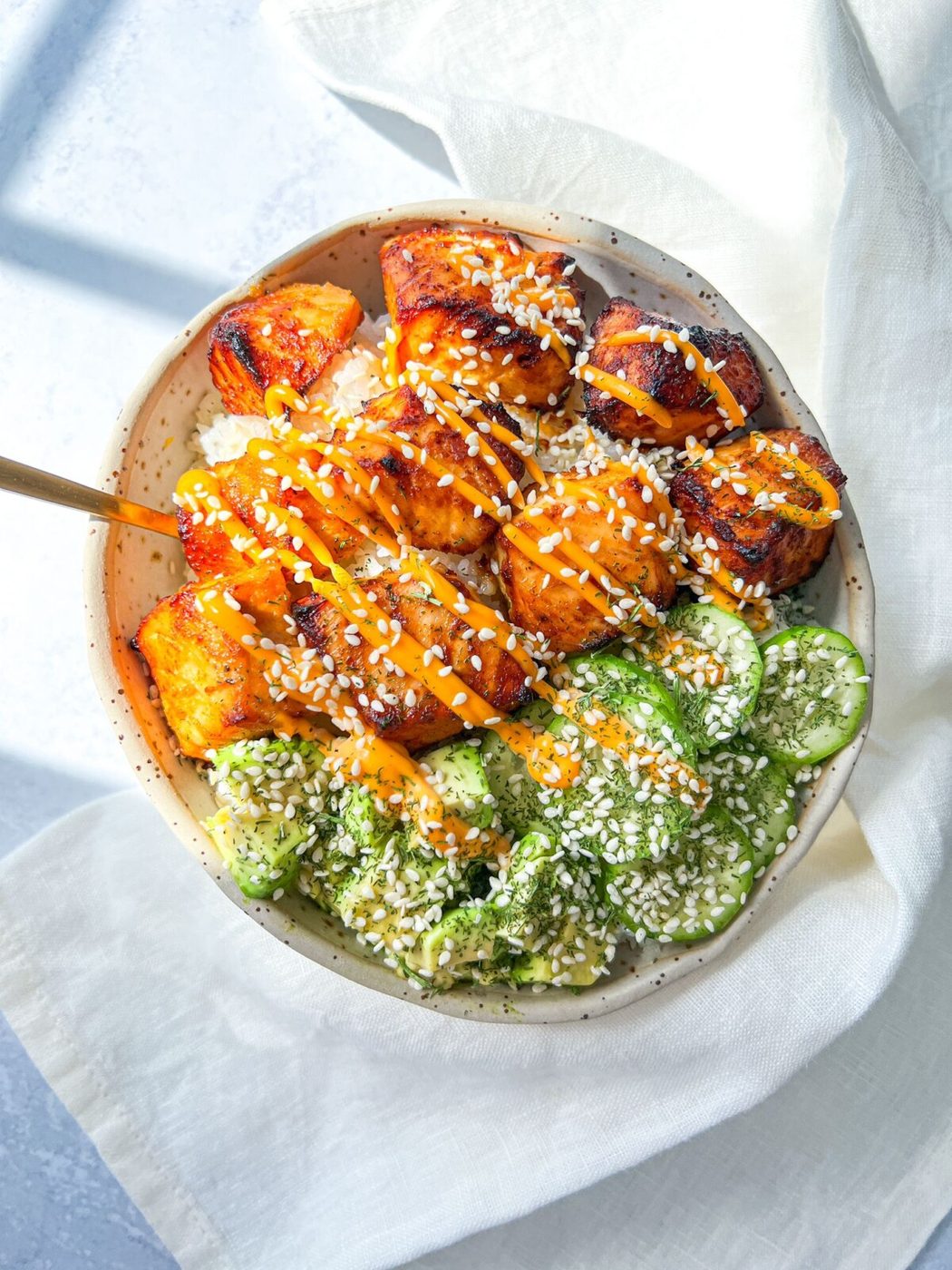 Salmon Rice Bowl
