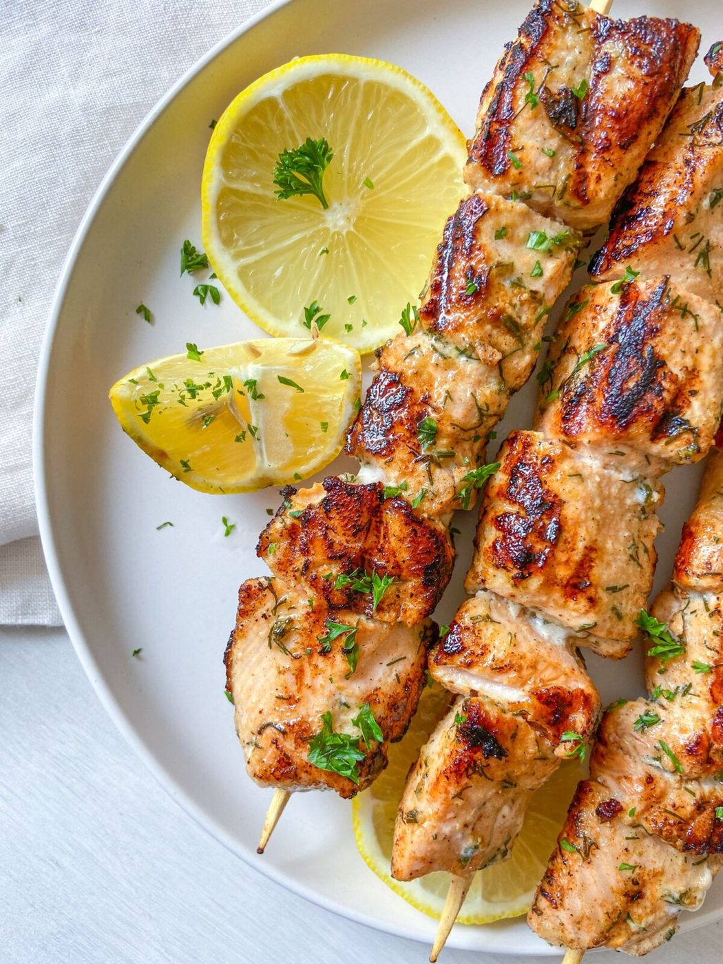 Salmon Skewers