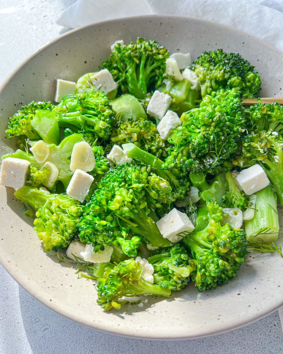 Sauteed Broccoli and Feta