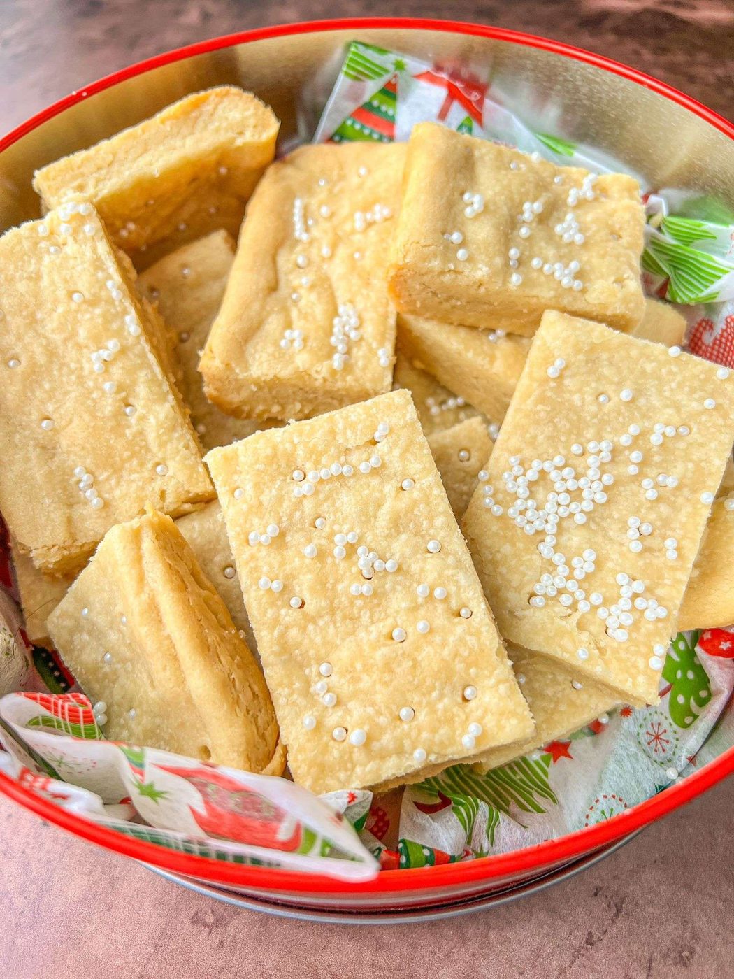 Shortbread Cookie Bars