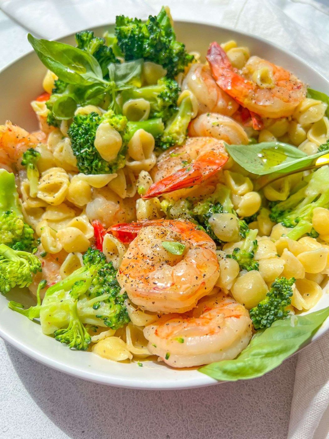 Shrimp & Broccoli Pasta