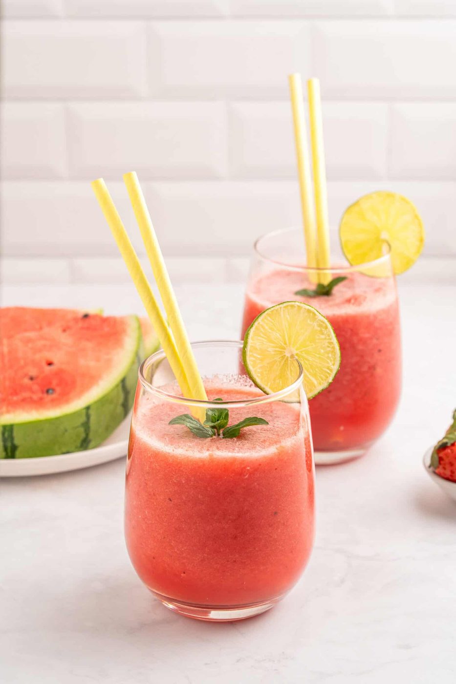 Strawberry Watermelon Juice