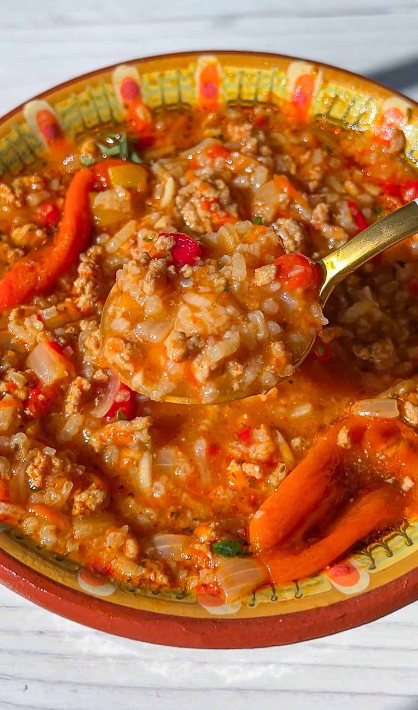 Stuffed Pepper Soup