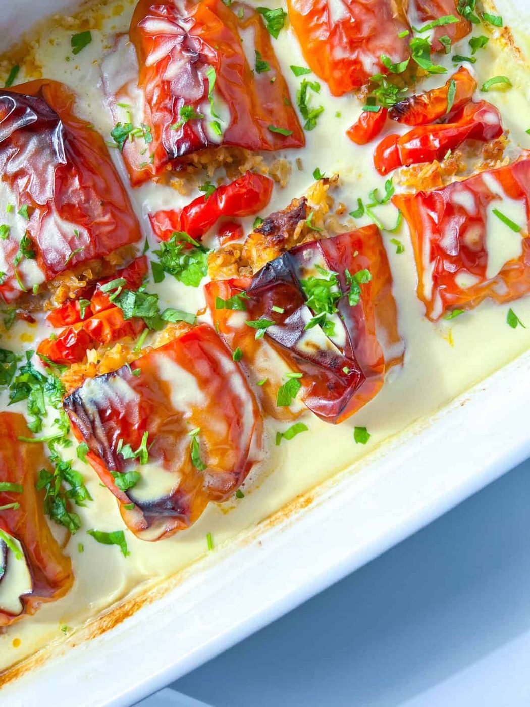 Bulgarian Stuffed Peppers