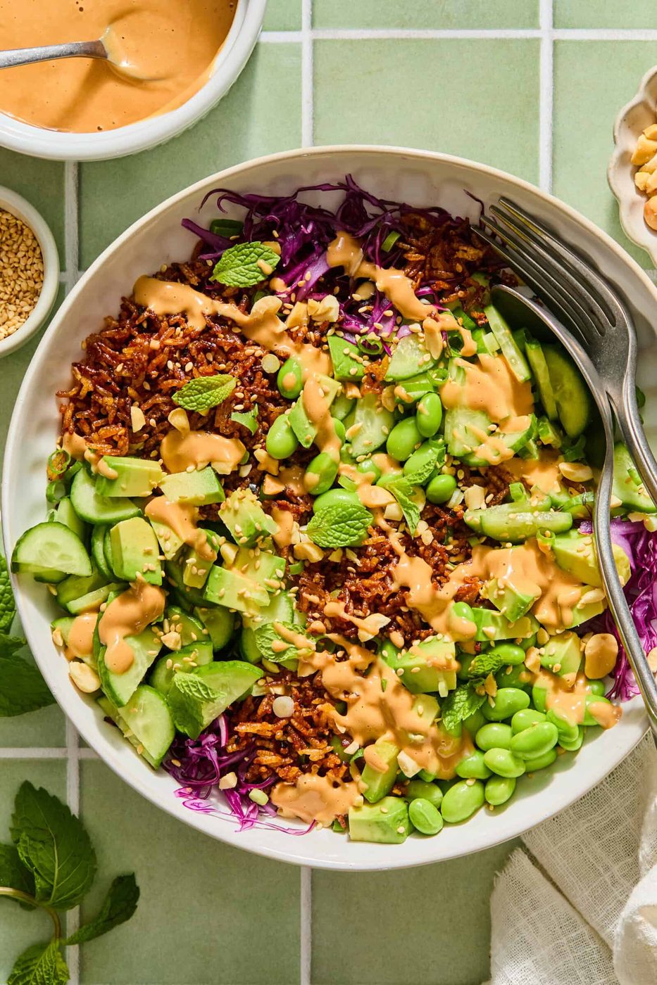 Crispy Rice Salad